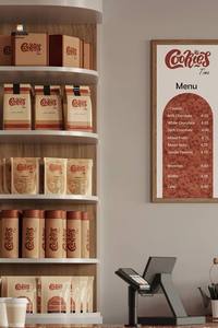 Diseño Interior Moderno para Cafetería con Muebles de Barra Personalizados, Decoración de Cafetería, Soluciones de Diseño para Panadería y Cafetería - Product Image 6