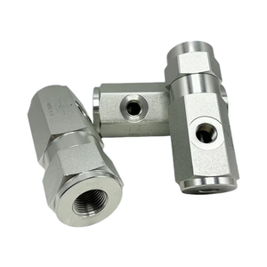Valvola di Controllo Idraulica VBPSL G1/4 G3/8 G1/2 G3/4 Raccordi Unidirezionali in Acciaio Inox Garanzia 1 Anno per Veicoli Sanitari - Product Image 1