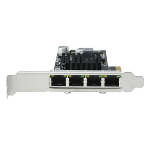 High Performance Industrial Internal PCIe 4 Port PoE <b>LAN</b> Card 10/100/1000Mbps Gigabit Ethernet Network <b>Adapter</b> for Server Reliab - Product Image 4