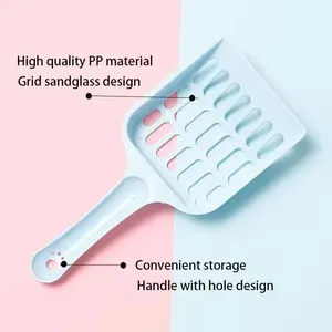 Pala para arena de gatos con malla para recoger arena, para areneros, herramientas de limpieza del hogar, suministros y accesorios para mascotas - Product Image 3