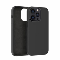 Coque en silicone liquide originale pour 14/13/12/11/Xr - Design luxueux, antichoc et anti-poussière/anti-casse