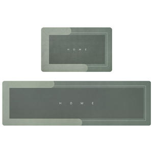 Lot de <span class=keywords><strong>2</strong></span> tapis de cuisine modernes, écologiques, doux et confortables, motif puzzle, épaisseur 3 mm, anti-fatigue, imperméables et lavables - Product Image 6