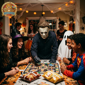 <span class=keywords><strong>Masque</strong></span> de Michael Myers avec cicatrice pour Halloween 2026, costume de cosplay d'horreur, résistant à l'eau, écologique - Product Image 2
