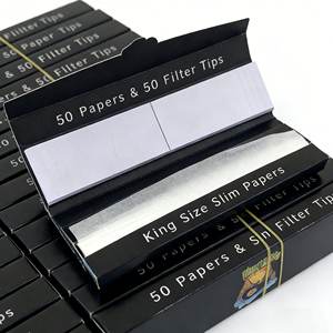 В наличии: Бумага для самокруток Kingsize Slim, неокрашенная, коричневая, белая, медленного горения - Product Image 2