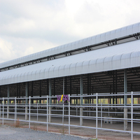 Solution adaptée à la maison d'abattoir de bœuf, ligne complète de la série bovin, accessoire d'habillage de boeuf, Rail