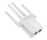 Répéteur WiFi POE IP longue portée intérieur/extérieur 2.4G 5G 300Mbps 1200Mbps avec prise en charge GSM/GPRS et 4 antennes