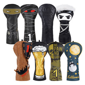 ที่ครอบหัวไม้กอล์ฟหนัง PU อุปกรณ์กอล์ฟหรูหรา - Product Image 1