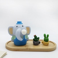 Éléphant à bulles de décompression avec musique - Jouet à bulles créatif et mignon pour enfants, qui peut cracher des bulles