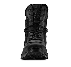 Botas Tácticas de Verano HBA08, Color Negro Bronceado, Cuero Genuino, Parte Superior de Malla Transpirable, Suela de Goma PU, Resistentes al Aceite y Antideslizantes - Product Image 5