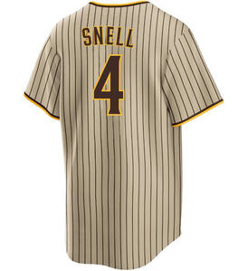 缝制美国棒球球衣圣地亚哥44乔·穆斯格罗夫1格里沙姆7哈成金4布莱克·斯内尔 - Product Image 5