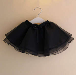 Jupe mi-longue en maille style princesse tendance pour filles printemps-été - Product Image 4