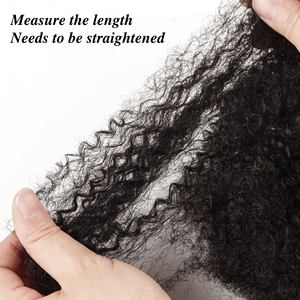 Offre Spéciale Cheveux Naturels à Tresser Afro Kinky en Vrac 30g 50g 100g, Mèches Afro Frisées en Gros, Cheveux Humains Afro Kinky en Vrac - Product Image 3