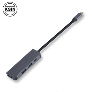 High Quality 4 in 1 <span class=keywords><strong>USB</strong></span> Type <span class=keywords><strong>C</strong></span> HUB <span class=keywords><strong>to</strong></span> 4K <span class=keywords><strong>HDMI</strong></span>+<span class=keywords><strong>USB</strong></span> 4 in 1 <span class=keywords><strong>USB</strong></span> <span class=keywords><strong>C</strong></span> HUB Converter Adapter Cable - Product Image 3