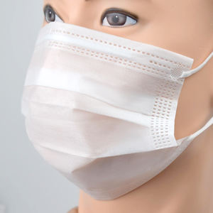 Pasokan Pabrik Masker Wajah Sekali Pakai 3 Lapis Bahan ES Respirator & Masker Ruang Bersih - Product Image 2