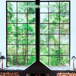 Bán hàng nóng độ tin cậy trang trí cửa thép và cửa sổ thép không gỉ trượt mở cán cho biệt thự ứng dụng - Product Image 1