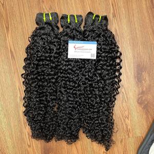 Thanh An สำหรับผมพิกซี่ลอนผมหยิกแบบพรีเมี่ยม100% ผมต่อแบบเรมี่สีดำธรรมชาติคุณภาพหรูหรา - Product Image 5