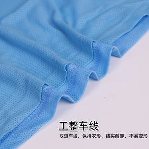 Maillot et dossards d'entraînement de football en fibre de polyester de haute qualité, ensemble double pour match de football, vente en gros usine - Product Image 3
