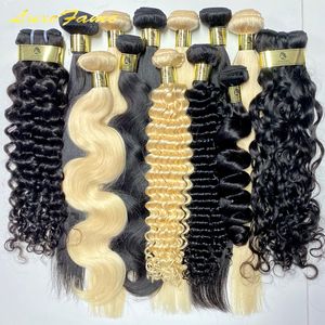 Ücretsiz kargo şimdi 613 sarışın derin dalga saç, 613 bakire saç derin dalga demeti, insan 30 inç kamboçyalı sarı saç uzatma - Product Image 6