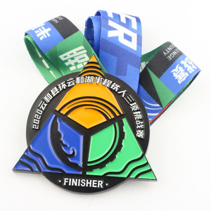 Herstellung Kundenspezifischer Günstiger Medaillen 3D-Auszeichnungsdesign Zinklegierung Metall-Sportmedaille in Gold - Product Image 6