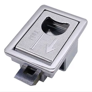 XK110 Collision type small square lock panel plane lock drawer experiment detection equipment engineering caravan trailer lock