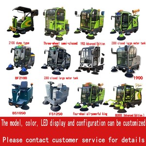 Máy Hút Bụi Thương Mại Máy Hút Bụi Xe Hơi Máy Hút Bụi Kín Hoàn Toàn Loại Lái Xe Trên Sàn Đường Phố Chạy Điện - Product Image 2