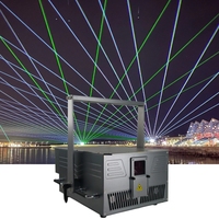 Projecteur laser de scène 30W 40W RGB IP65 pour animation, mariage, DJ, boîte de nuit, spectacle lumineux, contrôle DMX512/ILDA, pleine couleur, arrêt d'urgence 5 ° protéger
