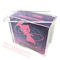 Vitrine en acrylique transparente de qualité supérieure, protégée contre les UV : Étui de style contemporain pour les boîtes magnétiques Elite Trainer