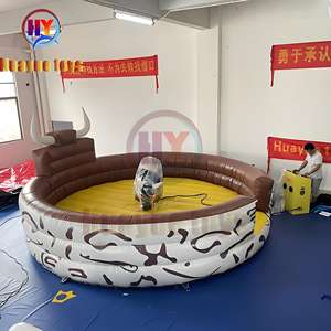 <span class=keywords><strong>Castillo</strong></span> Inflable Resistente y Divertido con Forma Realista, Controlado por Movimiento, Material de PVC, Fácil de Instalar, para 1 Persona, para Competencia de Vaqueros - Product Image 5