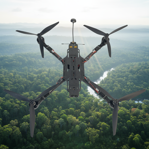 Dron de Carreras FPV Modelo 11 para <span class=keywords><strong>BROS</strong></span> Plants, 7-15 Pulgadas, Transmisión de Video de 2.5W, Visión Nocturna de 1800TVL, Carga Útil de 8KG, Cuerpo de Fibra de Carbono - Product Image 5