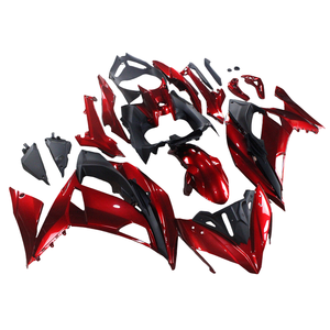 Carrocería roja caramelo para <span class=keywords><strong>Kawasaki</strong></span> Ninja <span class=keywords><strong>650</strong></span> EX650 2017-2019 <span class=keywords><strong>2018</strong></span> Kit de carenado - Product Image 3