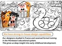 Livre sensoriel Montessori en feutre doux pour tout-petits, avec histoires bibliques, détachable et interactif, personnalisable OEM