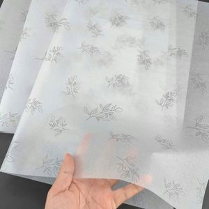 Customized Printed Logo Coated PE Double Sided Virgin Biodegradable Craft <b>Paper</b> Tissue Gift Wrapping Stickers Inkjet Compatible - Product Image 1