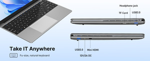 15.6" Business Laptop With Long Battery Life N5095 8GB RAM 256GB SSD Expandable to <b>2TB</b> Portable 11 N5095 Laptop - Product Image 3