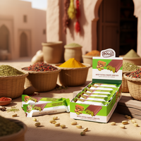 Chocolat Brun Solide Halal Aromatisé à la Pistache de Dubaï G.30X24 Modèle 902503 Ellesse Promotion Di Signorelli Lorenza