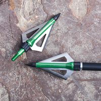 Offre Spéciale Chasse Mécanique En Acier Inoxydable 3 lames 100 Grains Chasse Tir À L'arc Broadhead