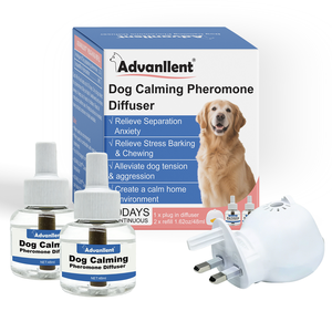 Dog Calming Pheromone <b>Diffuser</b> Kit, Relieve Separation Anxiety Stress Barking Chewing Aggression, Pet Calming <b>Diffuser</b> - Product Image 1