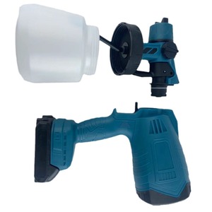 Pistolet pulvérisateur haute pression, capacité du réservoir de 1 L, batterie lithium rechargeable, qualité professionnelle, utilisation pour la rénovation de la maison - Product Image 2