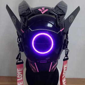 <span class=keywords><strong>Masque</strong></span> d'Halloween Cyberpunk pour hommes avec application Bluetooth Nouvelle version - Product Image 6