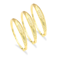 Bracelet Tennis Femme Plaqué Or 18K Style Marocain Géométrique en Laiton, Bijou Tendance avec Zircons