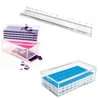 Support de Mahjong Magnétique en Acrylique Coquille Saint-Jacques de Luxe Personnalisé – Fabrication Américaine