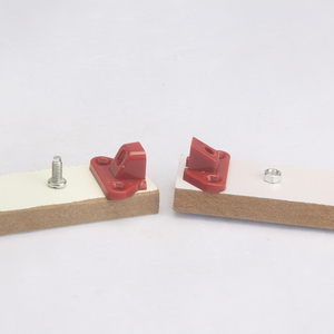 <span class=keywords><strong>Coin</strong></span> de cuisine moderne en plastique durable facile à installer Supports de meubles Connecteurs de montage d'armoires Assemblage de panneaux d'étagères - Product Image 4