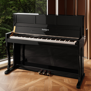Piano numérique 88 touches lestées, piano acoustique, clavier de piano droit, piano électrique - Product Image 1