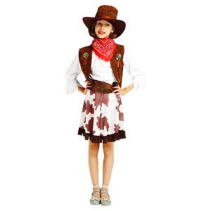 Conjunto de Disfraz de Vaquero, Sombrero, Chaleco, Pantalones, Disfraz de Halloween, Cosplay, Unisex, Poliéster, TV y Cine - Product Image 5