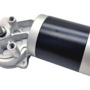Motor de CC de imán permanente de 60 mm con engranaje helicoidal, 12 V 30 W, alto par, bajo ruido, para triturador de basura, compatible con OEM ODM - Product Image 2