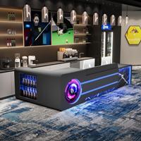 Meja Kasir Bar Kustom untuk Bar Biliar, Arena Seluncur Es, Warnet, Gym, KTV, Toko BBQ, Meja Resepsionis Komersial