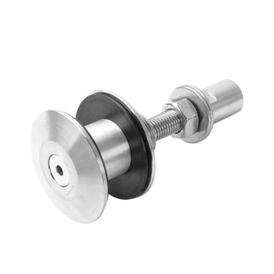 सामने स्थापित स्टेनलेस स्टील के गिलास गिलास पर्दे दीवारों के लिए Routel मकड़ी प्रणाली - Product Image 1