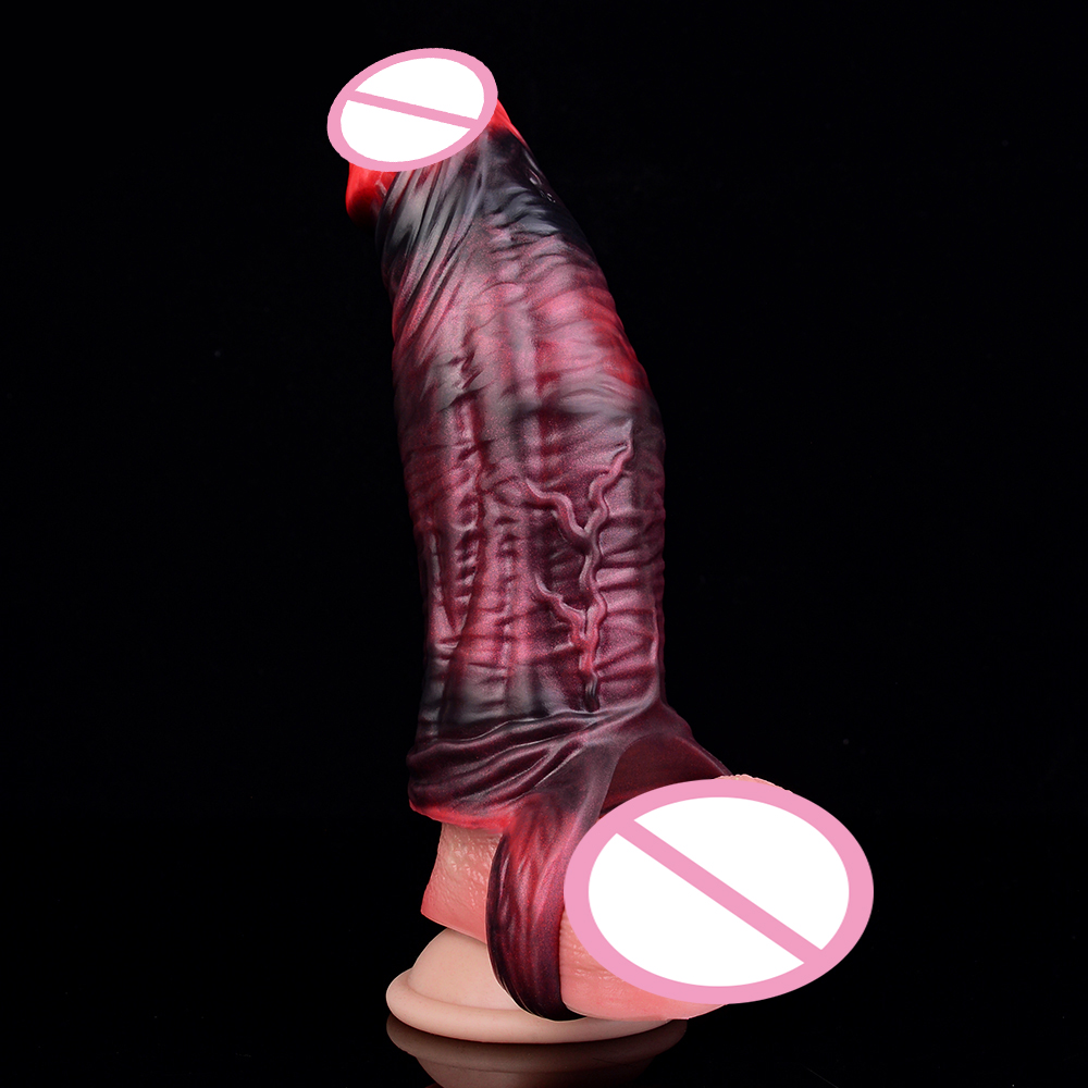 10-speed Vibrating Penis Ring Sleeve - Rechargeable Sex Toy 10-speed Vibrating Penis Ring Sleeve - Rechargeable Sex Toy