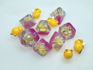 Trò chơi bảng nhựa với động vật nhỏ bên trong xúc xắc nhựa - Product Image 5