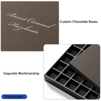 Boîte de chocolat vide personnalisée de luxe bonbons sucrés de Saint Valentin dattes tiroir boîte rigide boîte d'emballage de chocolat