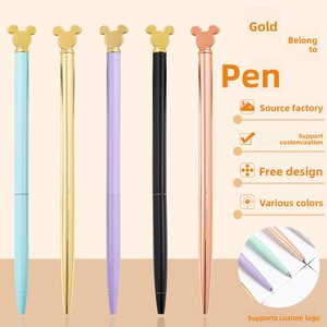 Nuevo Bolígrafo Metálico con Forma de Mickey <span class=keywords><strong>Mouse</strong></span>, Creativo, de Dibujos Animados, para Estudiantes y Oficina, Ancho de Escritura de 1.0 mm - Product Image 2